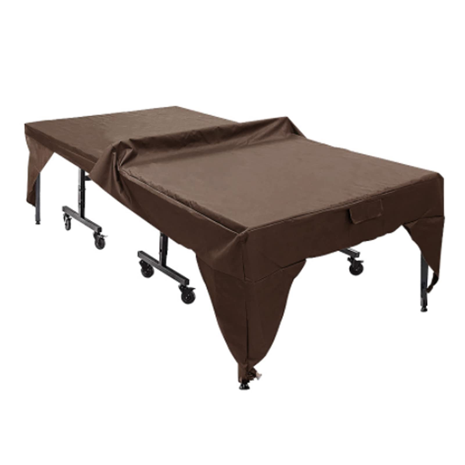 Table Tennis Cover 210D Silver Coated Oxford Cloth Sunproof Dust Cover for All Weather 280 x 153 x 73cm / 110.2 x 60.2 x