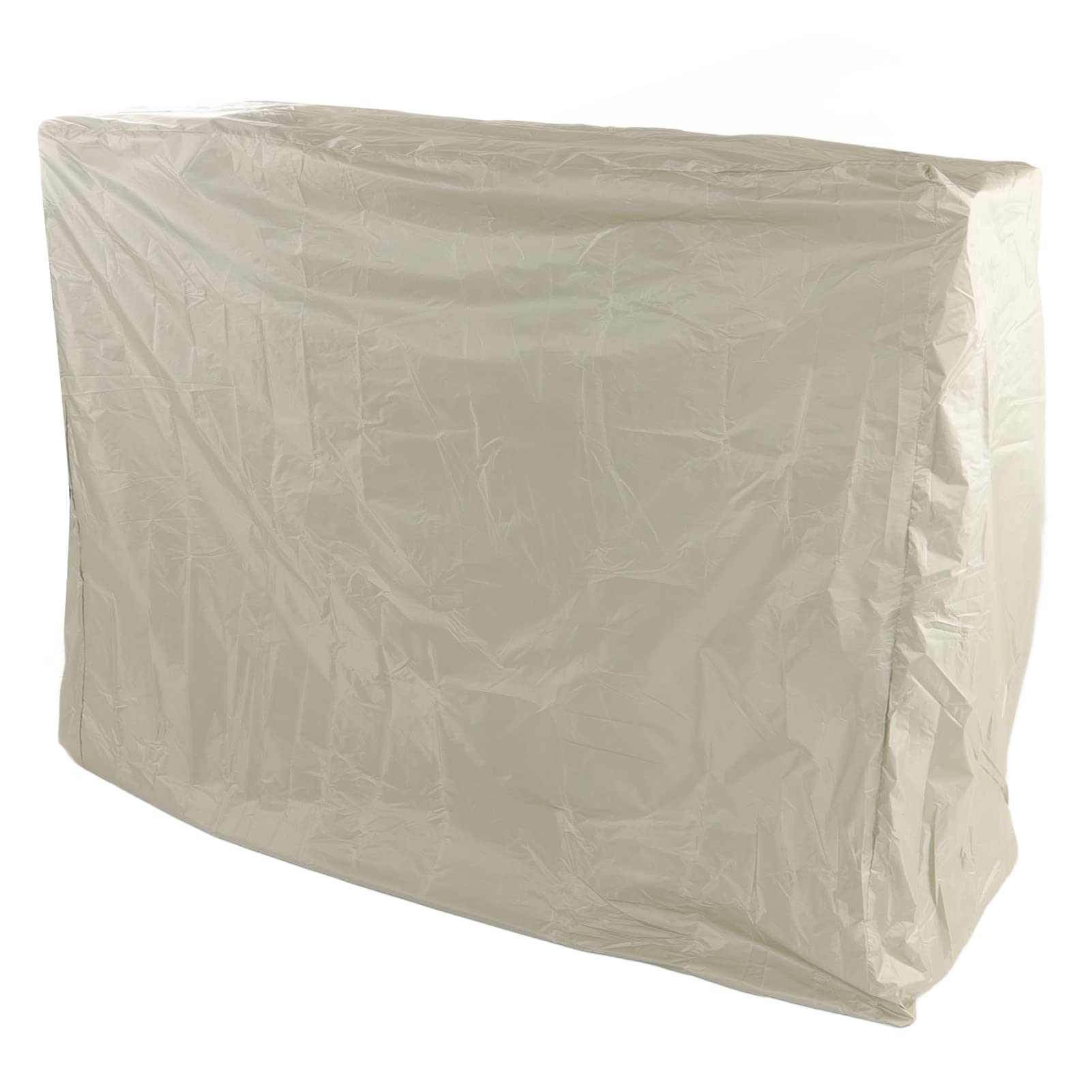 Kadimendium Outdoor Ping Pong Table Cover 155x75x150cm Beige Sunlight Protection Breathable Waterproof Light Weight Draw