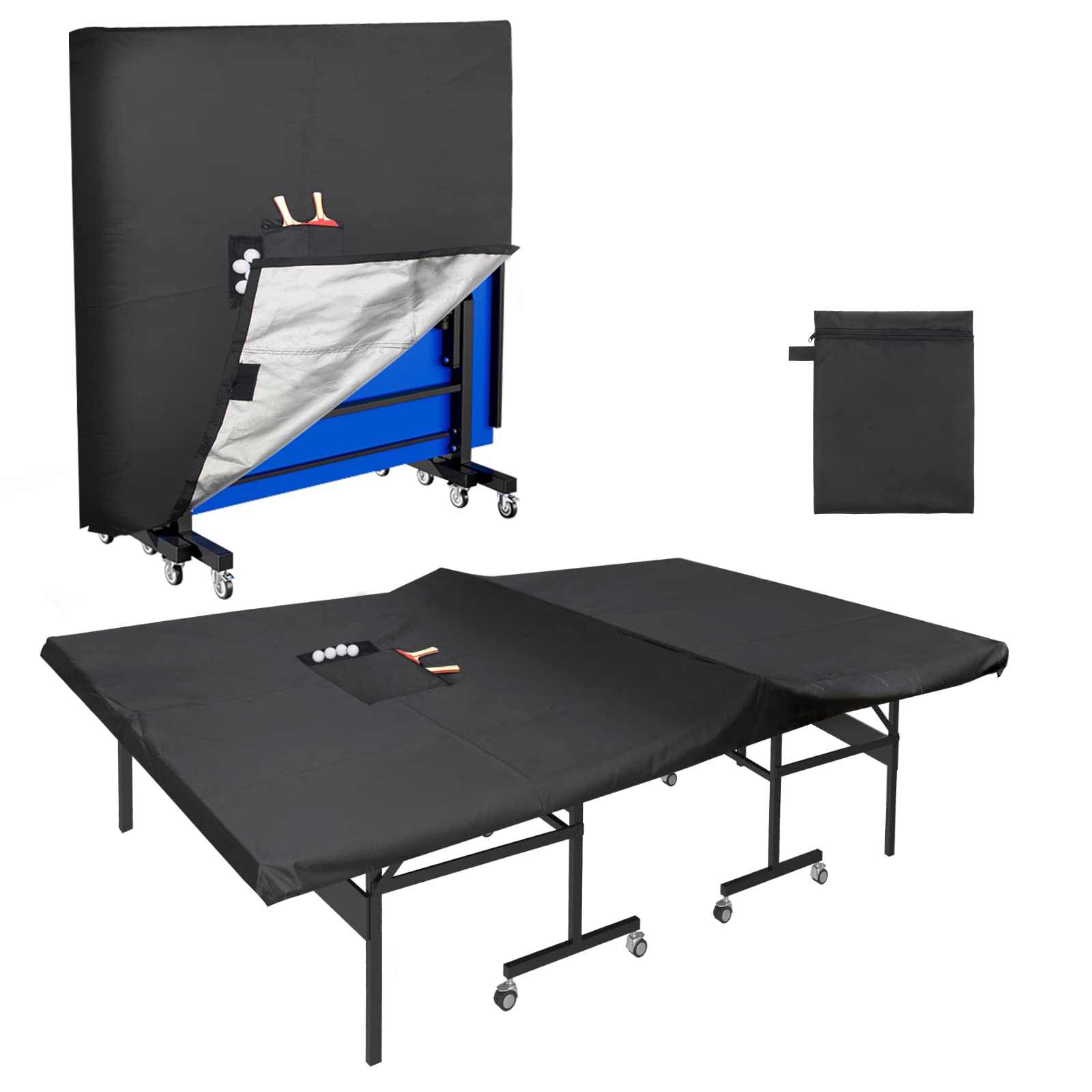 Coolrunner Ping Pong Table Cover - Waterproof, Durable, and Easy to Use for Families and Friends
| Coolrunner Ping Pong