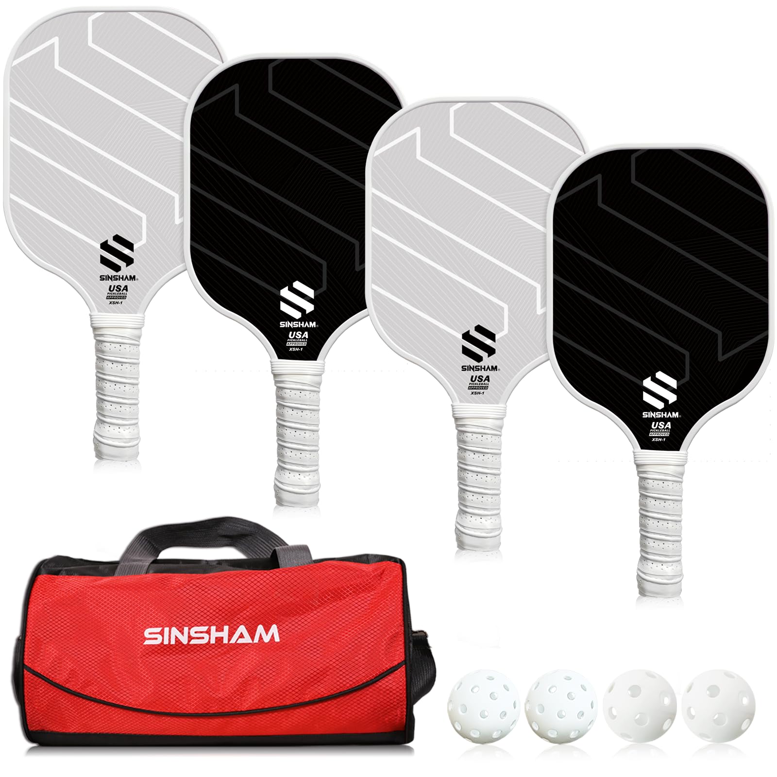 High-Quality Graphite Pickleball Paddles Set of 4 for Pickleball Players
| Honeycomb Core Pickleball Set of 4 Paddles +
