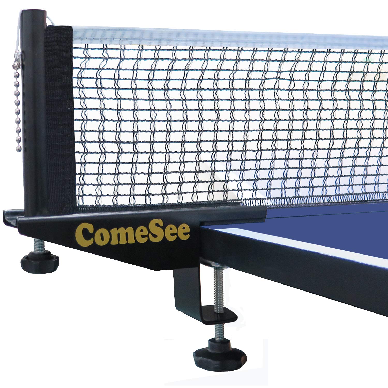 Professional Table Tennis Ping Pong Net Post Set (Black)  
Professional Table Tennis Ping Pong Net Clip Insert (Black)